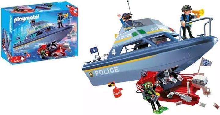 Playmobil Polizeiboot mit Motor (71394, Playmobil City Action)