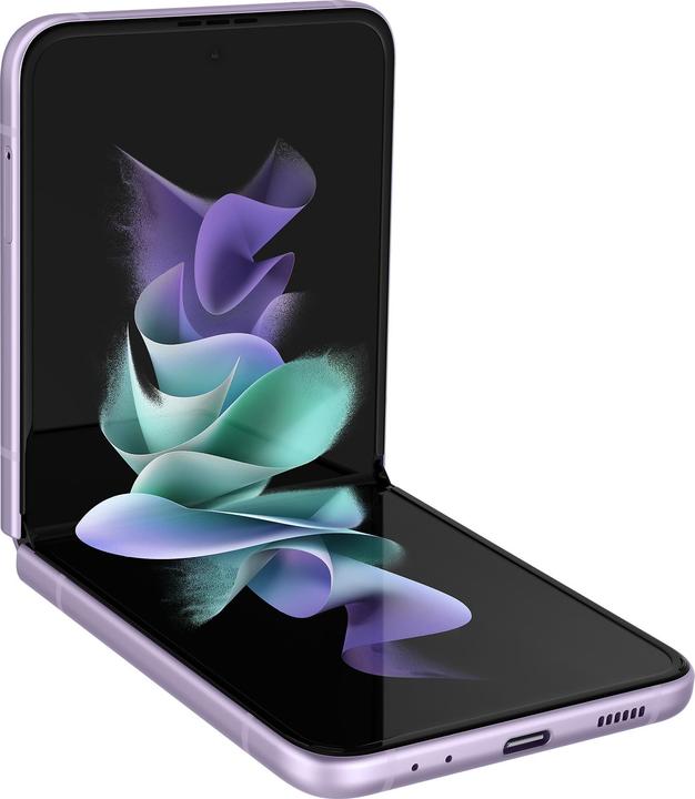 Samsung Galaxy Z Flip3 5G (256 Go, Lavande, 6.70", SIM + eSIM, 12 Mpx, 5G)