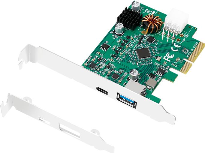 Produktbild LogiLink PCI Express Karte, USB 3.2 Gen2x1