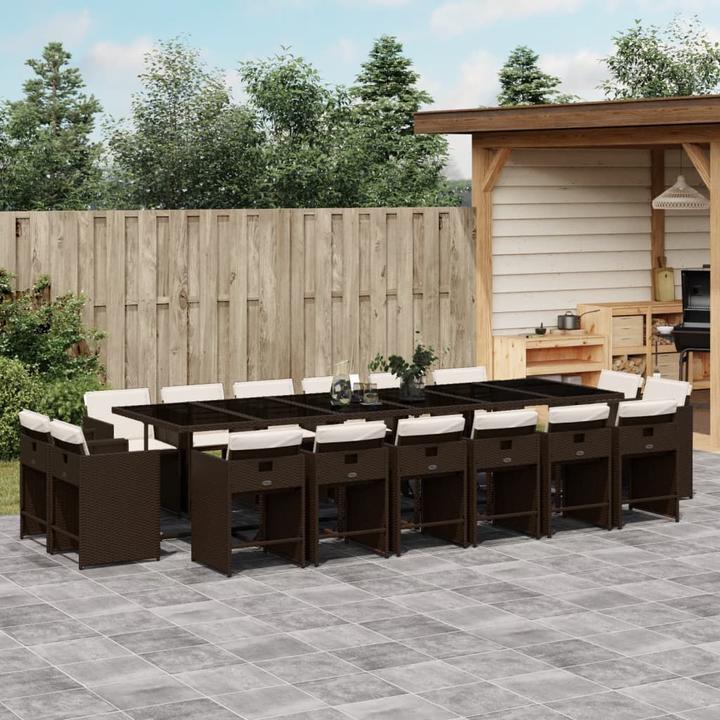 Produktbild vidaXL Garten Essgruppe (330 x 106 x 73 cm)