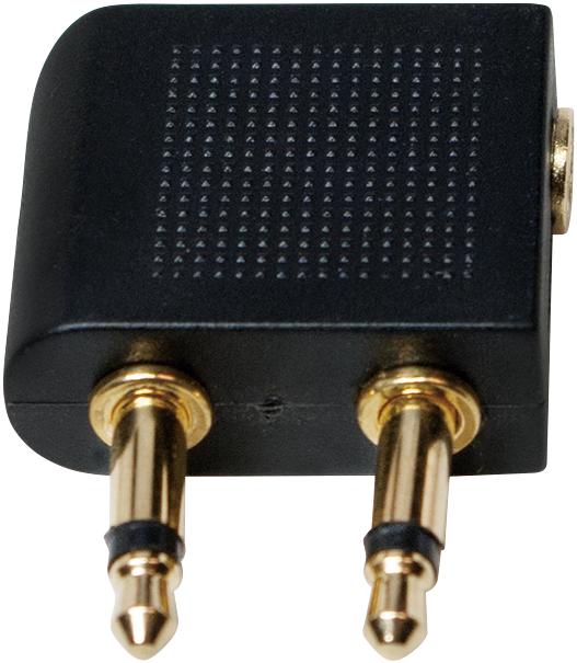Produktbild LogiLink Flugzeug Adapter (Klinkenadapter)