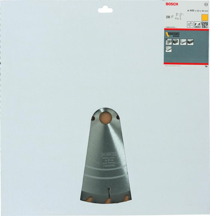 Actual product image Bosch Professional Zubehör PRO Construct Wood circular saw blade, 400 x 3.5 x 30 mm
