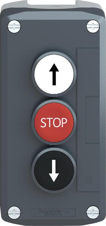 Produktbild Schneider Electric Aufbaugehäuse XAL-D, 3 Drucktaster, XALD326