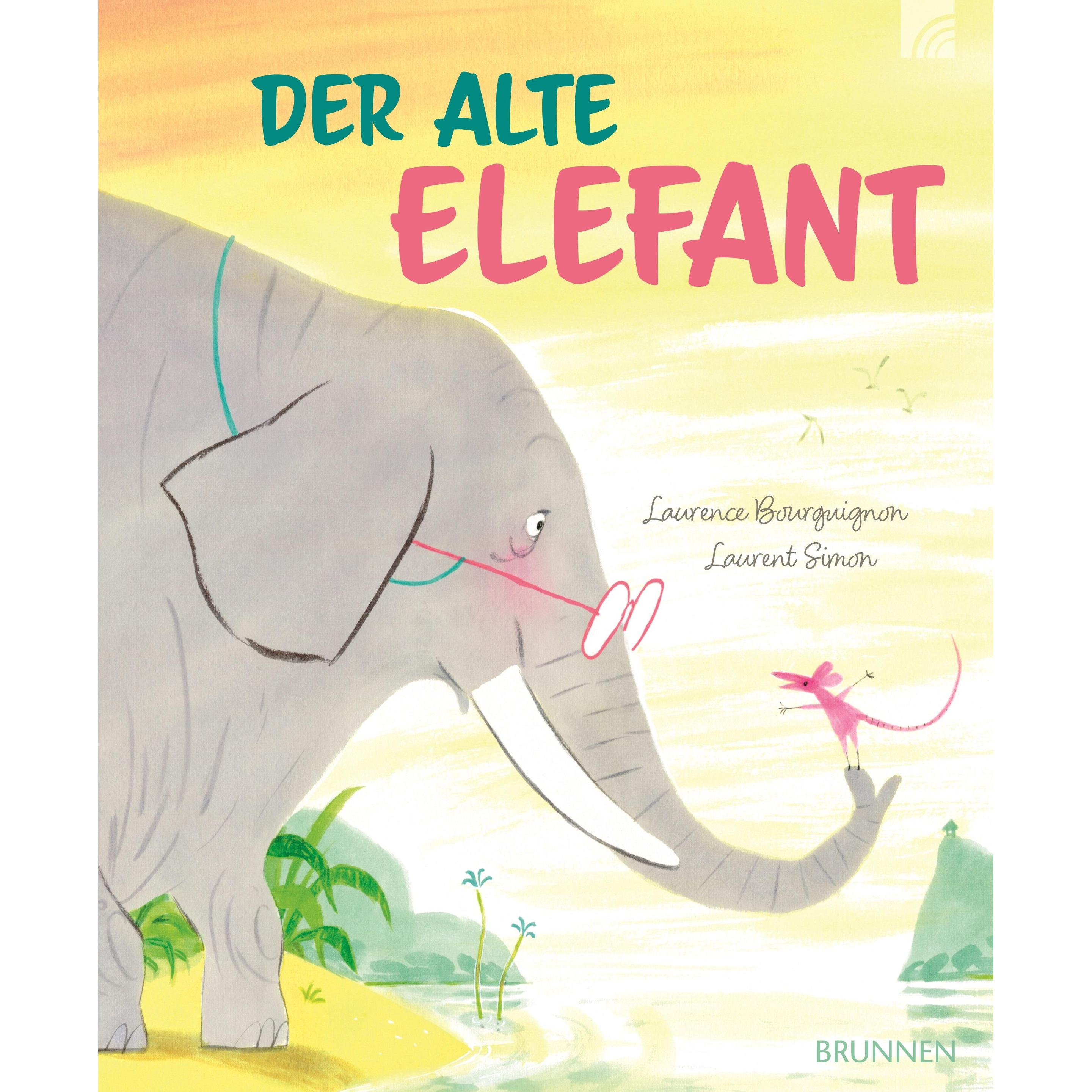 Der alte Elefant, Kinderbücher von Laurent Simon Laurence Bourguignon