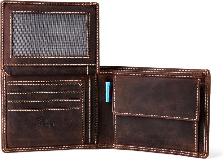 Actual product image Jack kinsky Baltimore billfold with flap