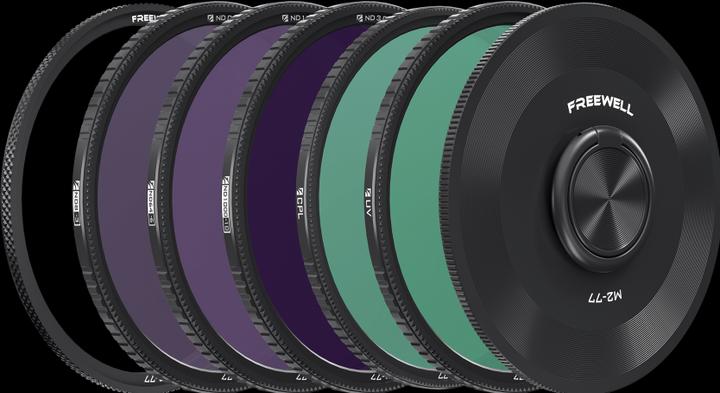 Freewell M2 Series Quick Swap (77 mm, Filtre gris neutre, Filtre UV)