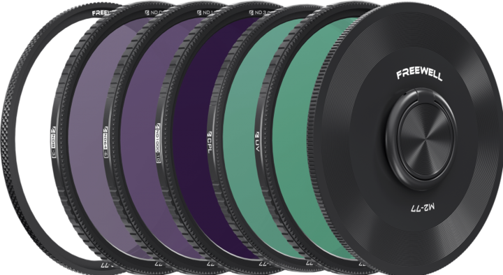 Freewell M2 Series Quick Swap (77 mm, ND- / Graufilter, UV-Filter)