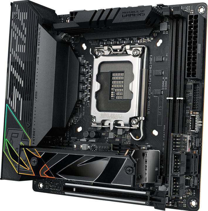 Produktbild ASUS ROG Strix Z790-I Gaming Wifi (LGA 1700, Intel Z790, Mini-ITX)