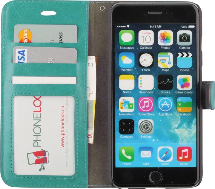 Actual product image PhoneLook Fourre Premium Flip Turquoise (Apple iPhone 7)