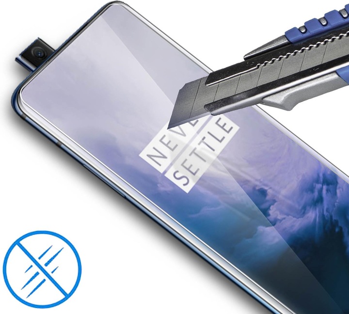 Produktbild Avizar Kristallklare Folie, Glas-Displayschutz (1 Stück, OnePlus 7T Pro)
