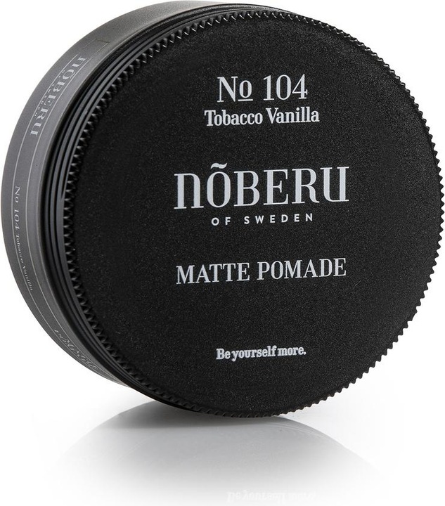 Image du produit Nõberu NOBERU Pommade matte - n°104 Tabac Vanille (Gel coiffant, 80 ml)