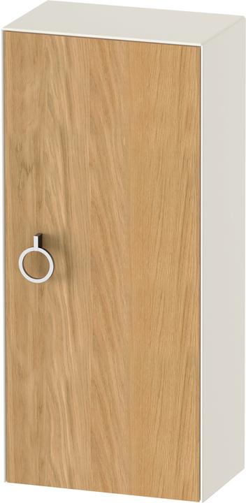 Produktbild Duravit White Tulip Halbhochschrank, Breite 400 x Tiefe 240mm, 1 Tür Anschlag rechts mit Griff, WT1