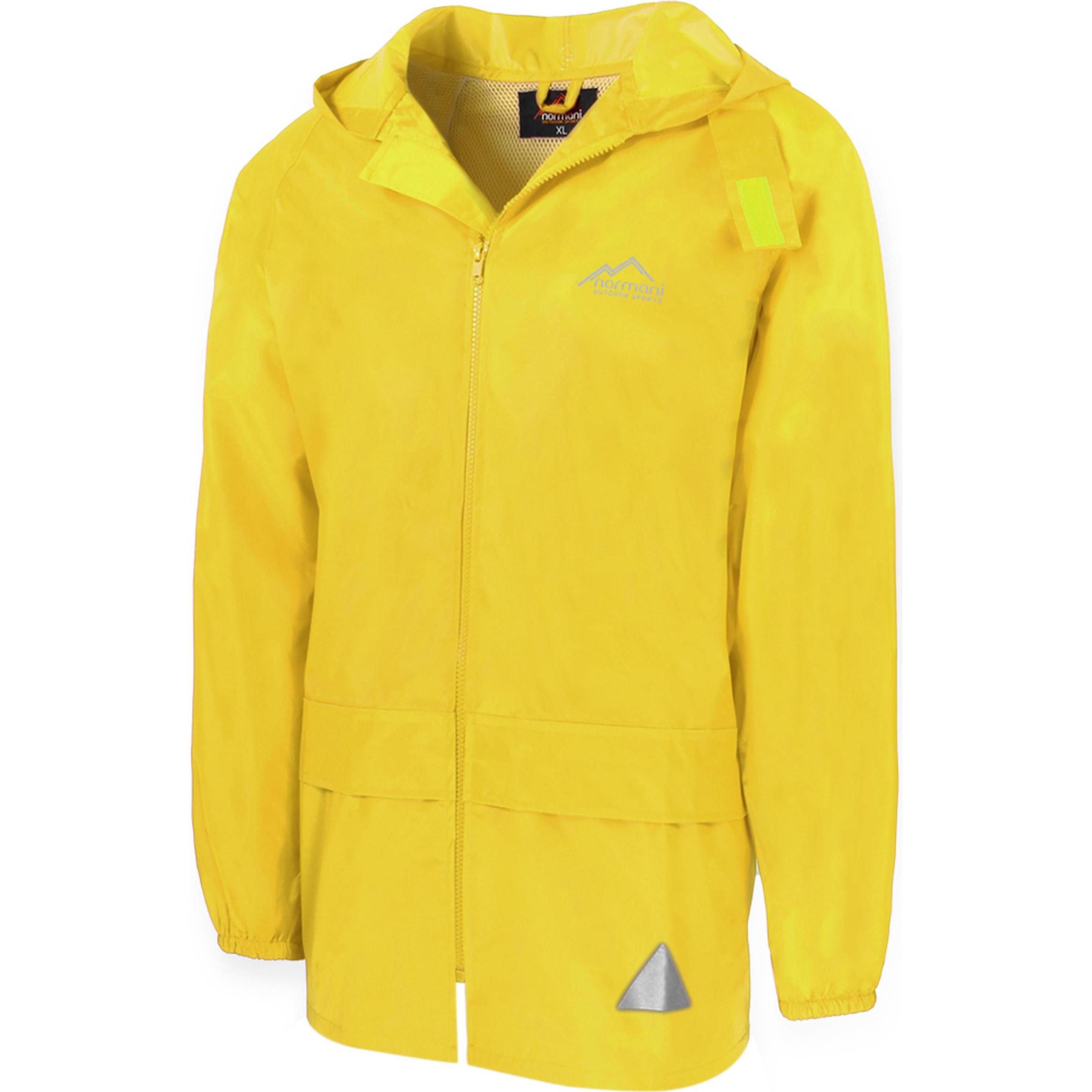 Normani, Herren, Jacke, Regenjacke Tampere - 1233 (S), Gelb, S