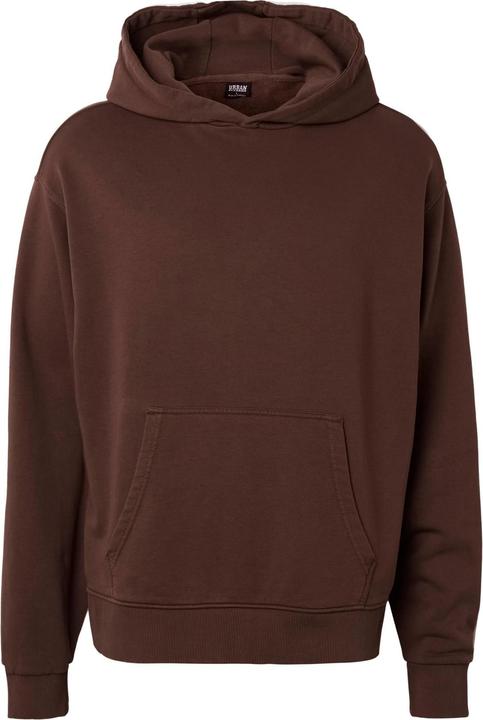 Produktbild Urban Classics Heavy Washed Boxy Hoodie chocolatebrown M (M)