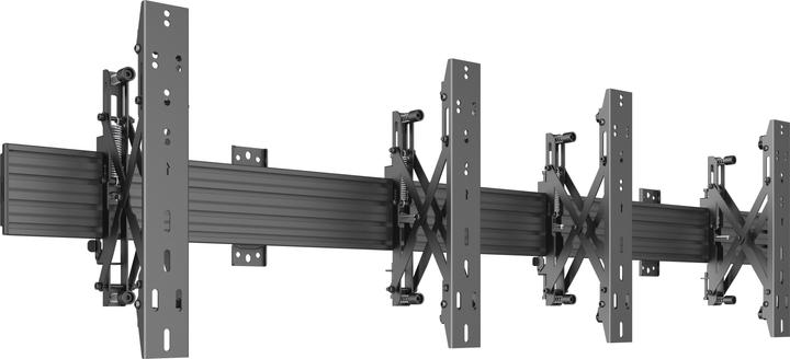 Actual product image Multibrackets Side by Side wall mount, 40"-75", black (Wall, 60 kg, 40" - 75")
