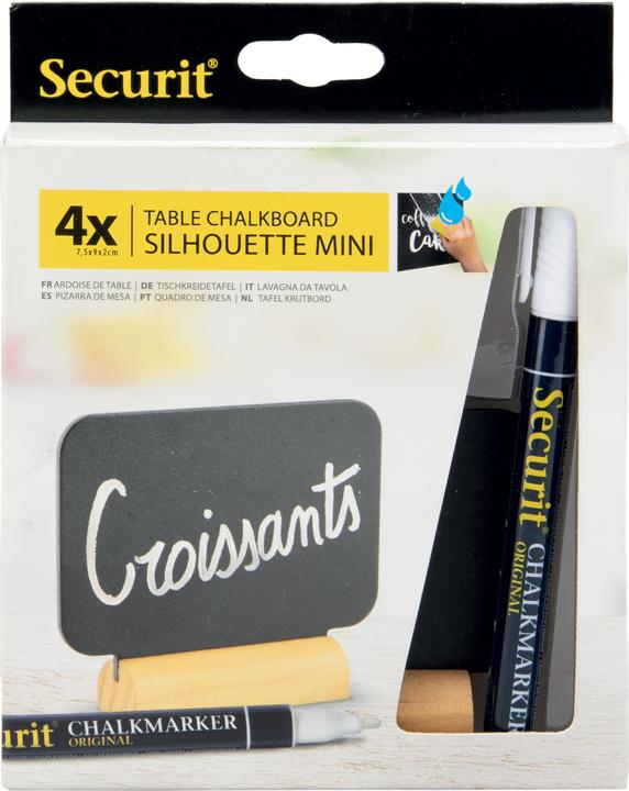 Immagine prodotto Securit Lavagna da tavolo RECT FBT-RECT nero 7,5x9x2cm (7,5 x 9 x 2 cm)