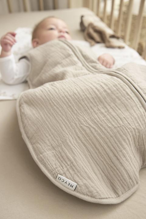 Produktbild Meyco Schlafsack winter - pre-washed musselin (110 cm)