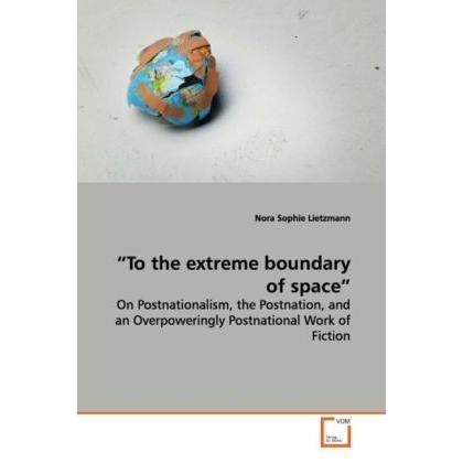 To the extreme boundary of space, Fachbücher von Nora Sophie Lietzmann