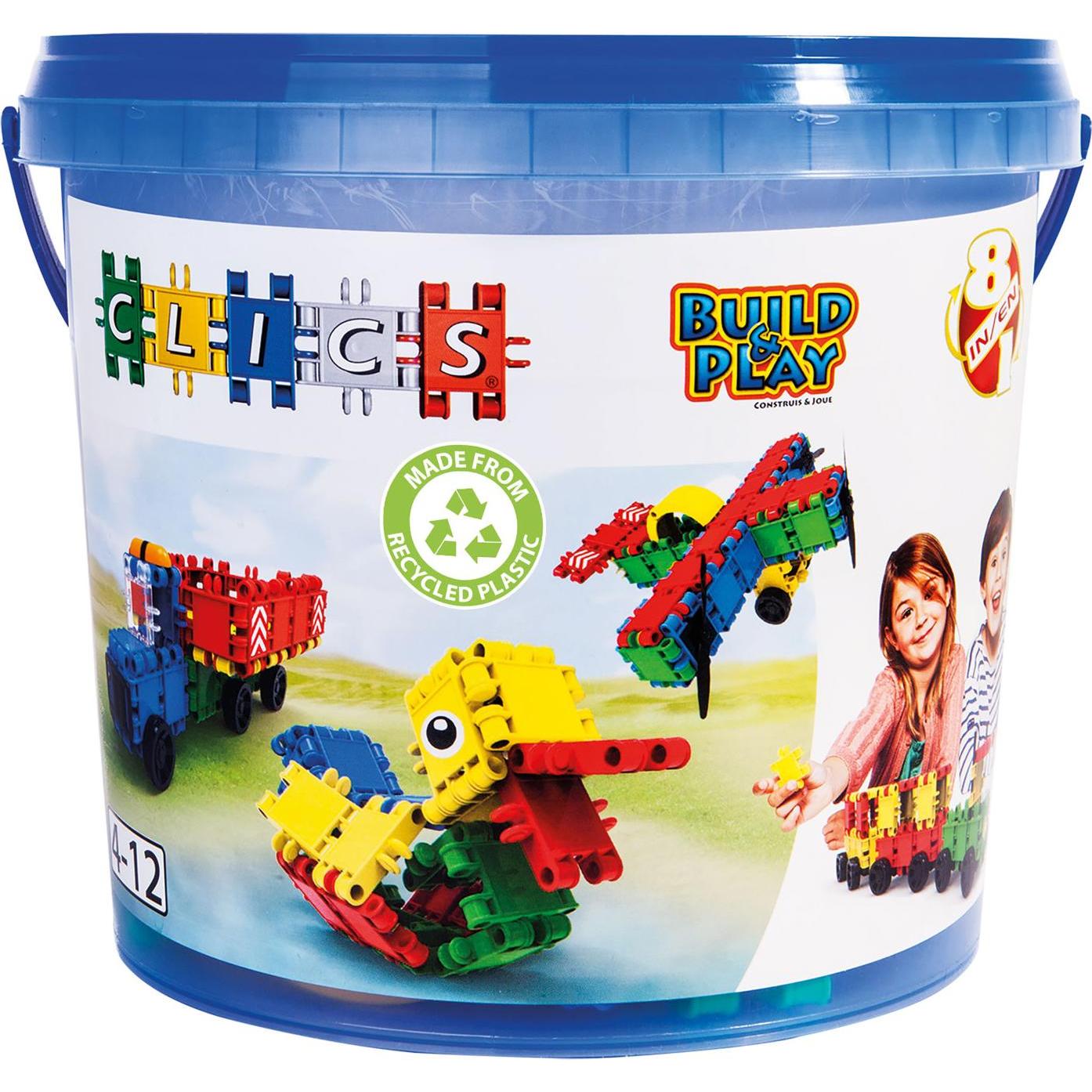 Clics Build & Play Eimer