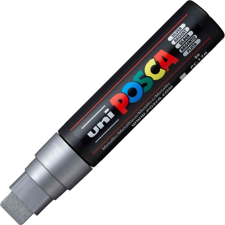 Produktbild Posca Marker PC-17K Rechteckspitze (Silber, 15 mm, 1 x)