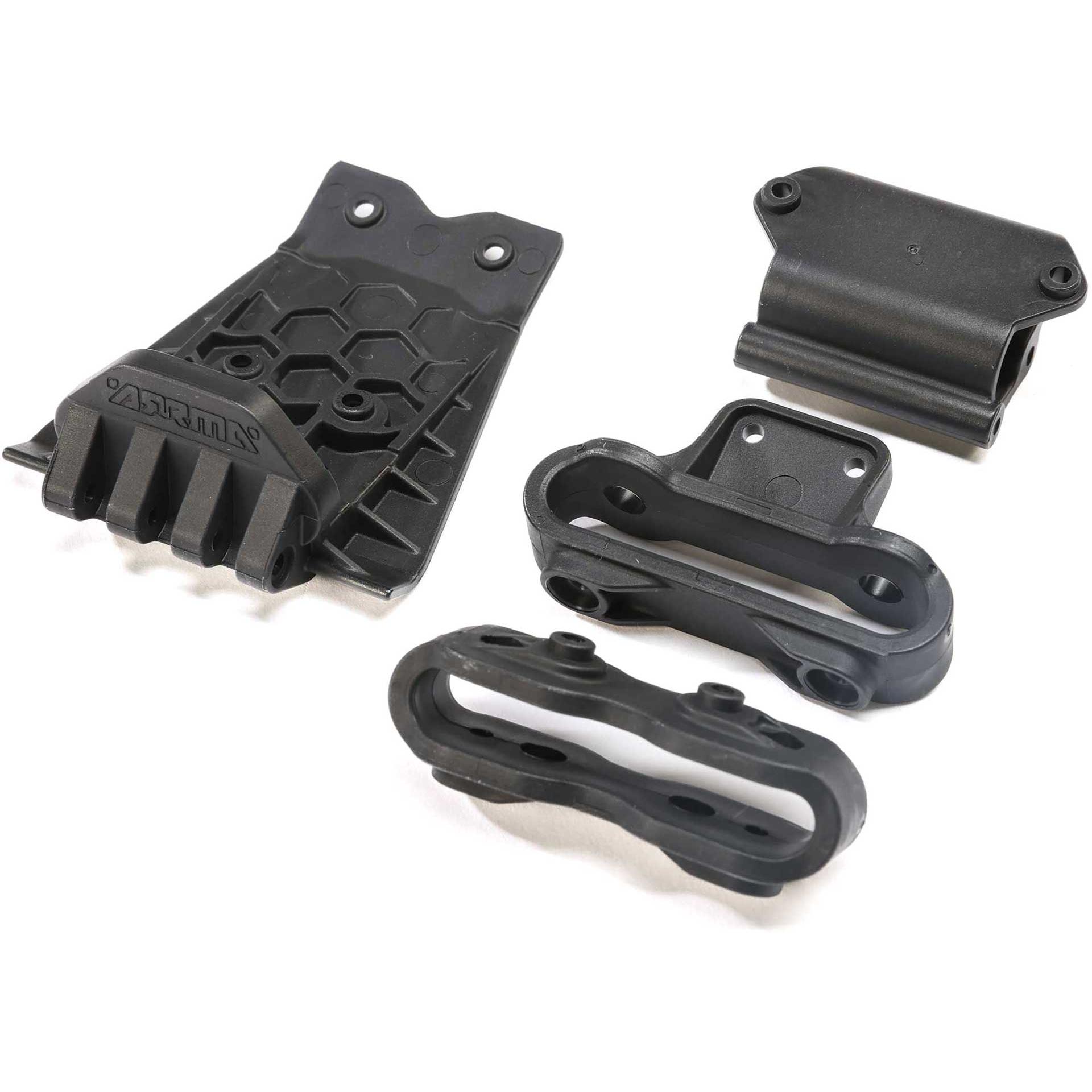 Arrma Lower Skid And Bumper Mount Set