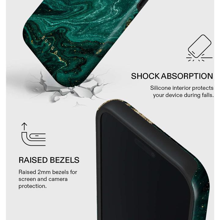 Produktbild Burga Tough MagSafe Case Apple iPhone 17 Pro Max - Emerald Pool (Apple iPhone 17 Pro Max)