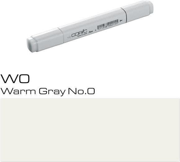 Image du produit Copic Marqueur graphique Classic Type W - 0 (W-0 - Gris chaud No.0, 1 x)