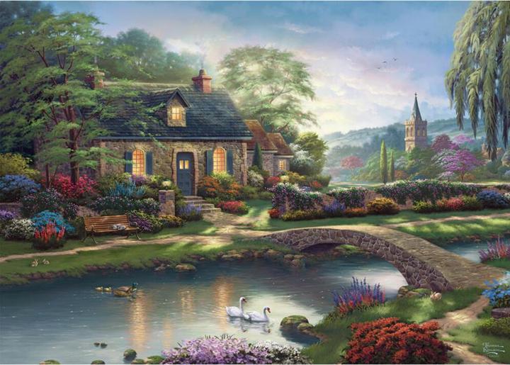 Productafbeelding Schmidt Spiele Stoney Creek Cottage 1000 Teile (1000 onderdelen)