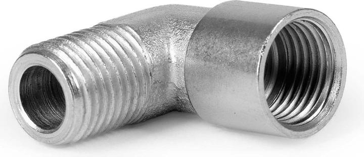 Image du produit Wiltec Adaptateur 90° sorties mâle/femelle 12,91mm (1/4") pour compresseur AS189 / AS196 / AF186