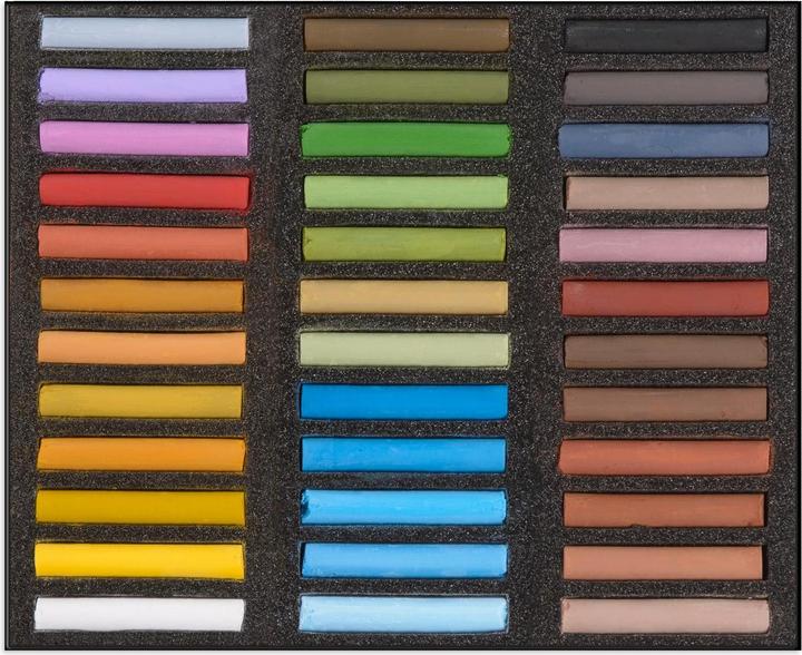 Actual product image BlockX Wooden box 36 pastels (36 x)