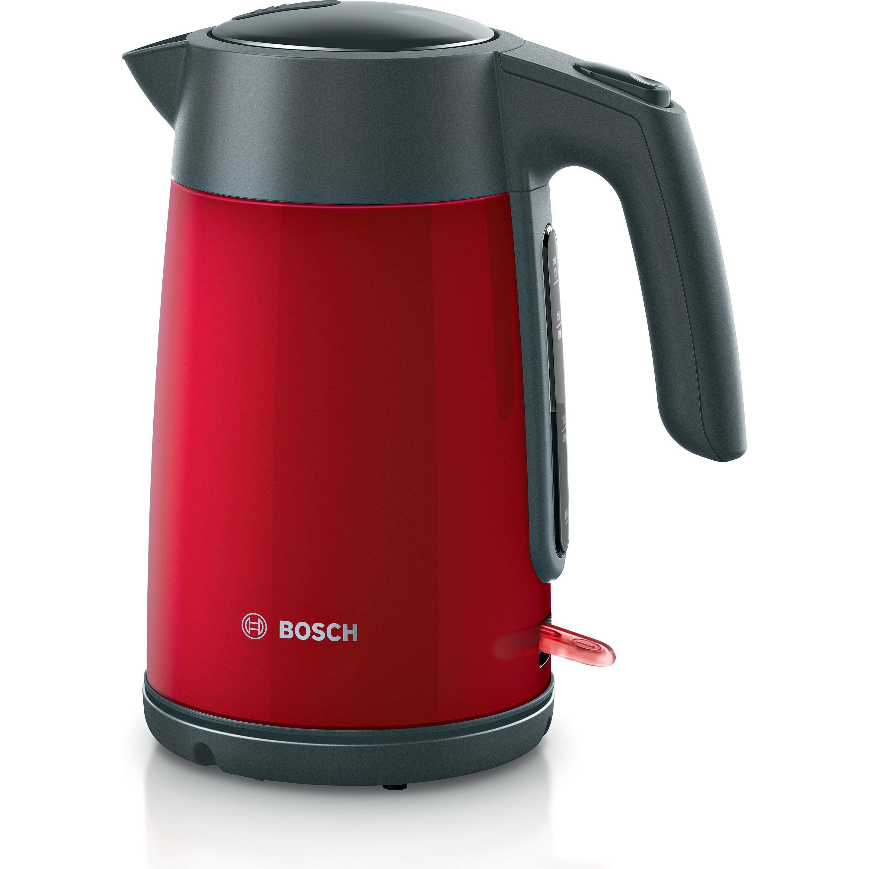 Bosch Hausgeräte TWK7L464 Elektrische waterkoker, Waterkoker, Rood