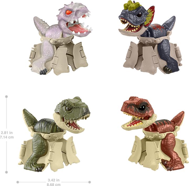 Image du produit Mattel Jurassic World – Coffret Éclosions cachées