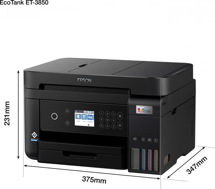 Immagine prodotto Epson EcoTank ET-3850 (Eco-Tank)