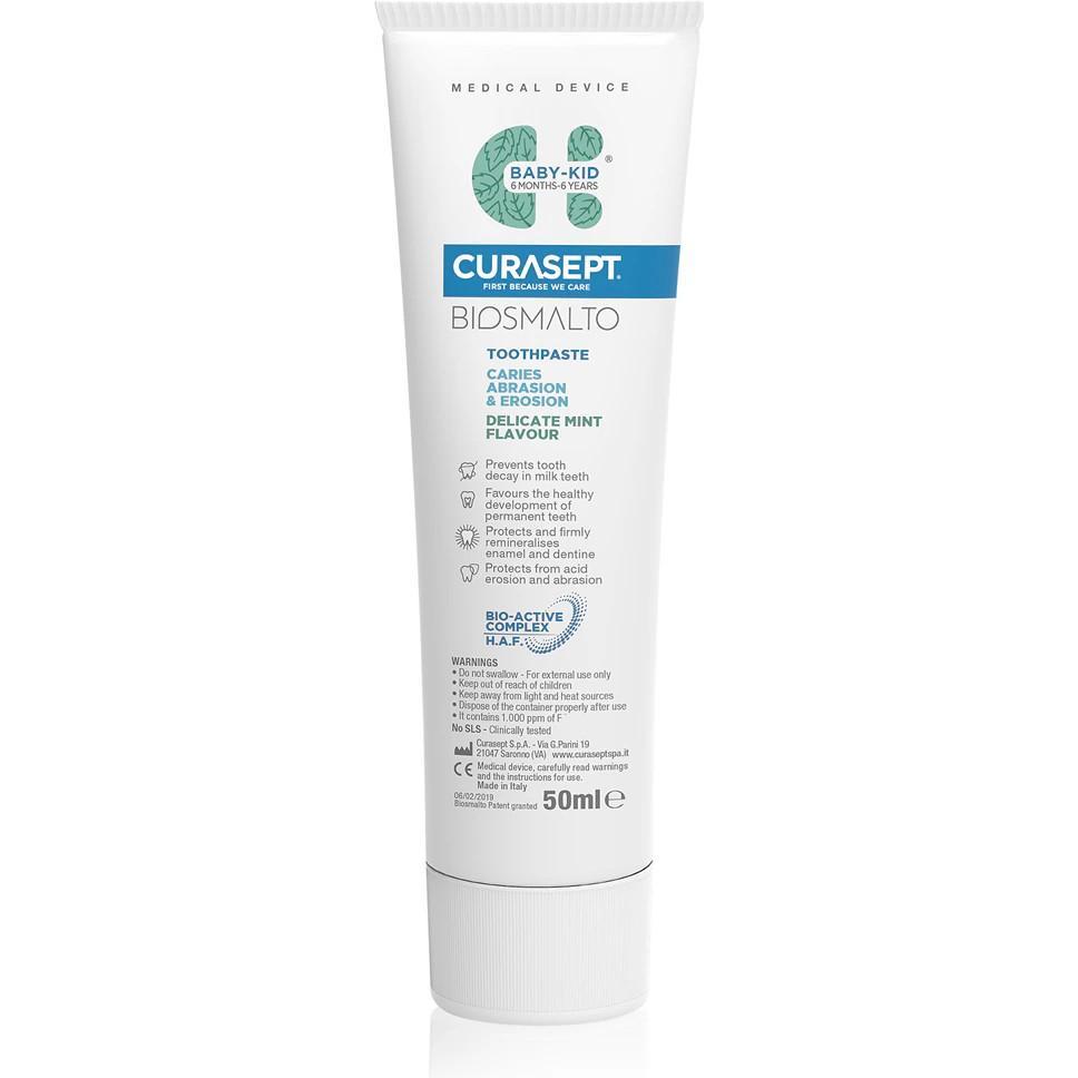 Curasept, Dentifricio, BIOSMALTO pasta do zębów dla dzieci 50 ml (50 ml)