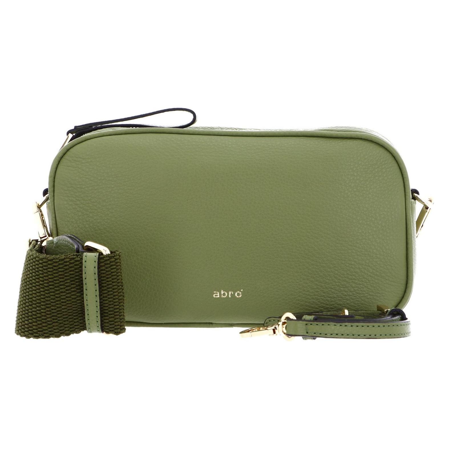 Abro, Damen, Handtasche, Leather Dalia Crossbody Bag Tina, Grün