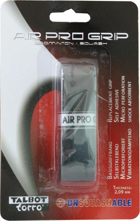 Immagine prodotto Talbot Torro Nastro di presa di base AIRPRO GRIP, nero autoadesivo, spessore: 2,0 mm, lunghezza: 1,15 m /