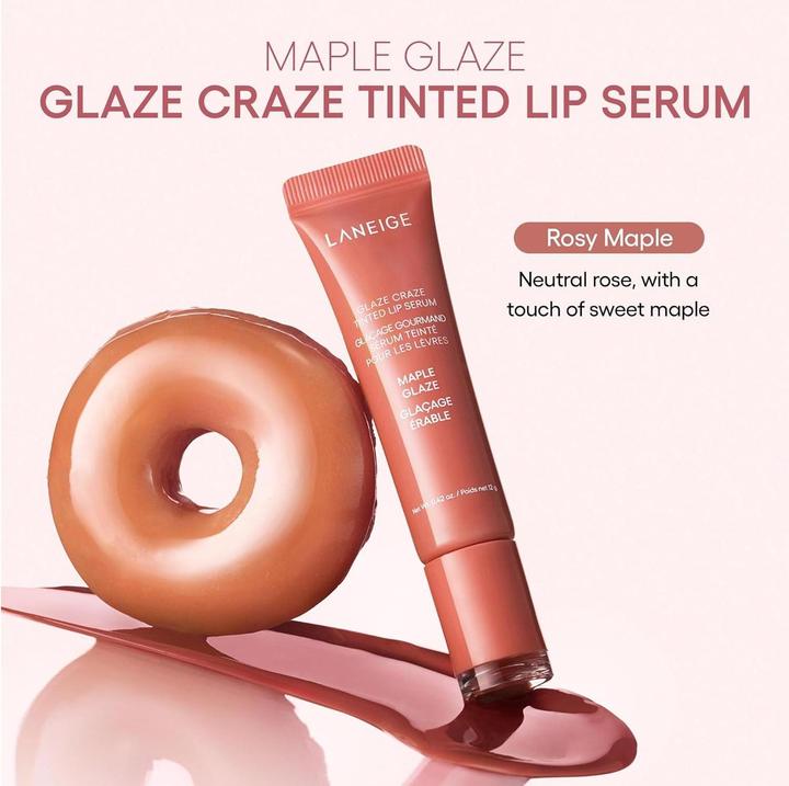 Actual product image Laneige Glaze Craze (Lip balm, Lip care set, 12 ml)