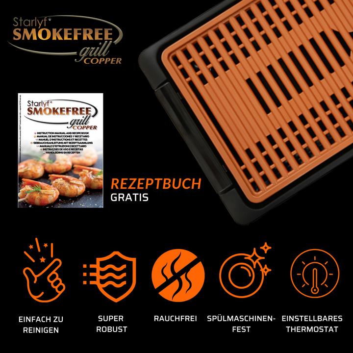 Image du produit Best direct Smokefree Copper Grill