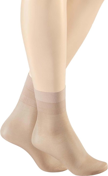 Image du produit Hudson Glamour 20 (Lot de 3) Socquettes, couleur 010 teint, taille 35-38 (20 DEN, 35 - 38)