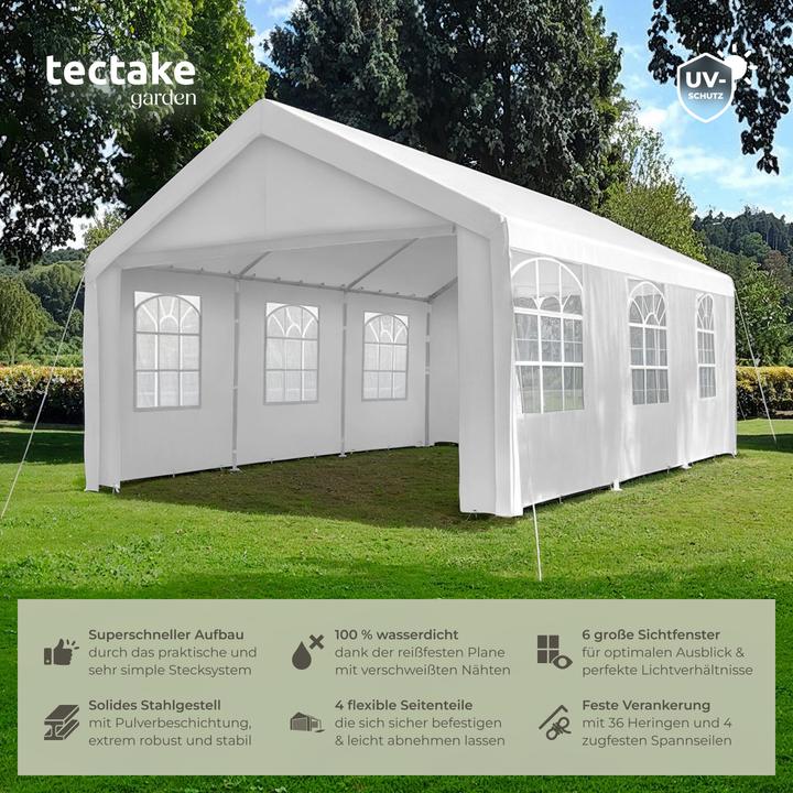 Actual product image tectake Garden (600 cm, 400 cm)
