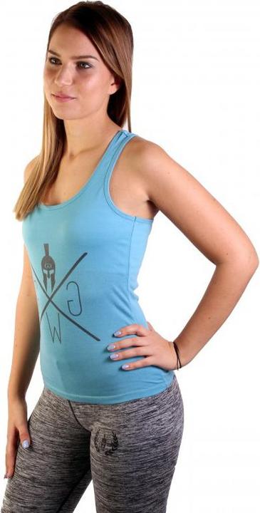 Actual product image Gym Generation Warrior Top - AZURE (M)