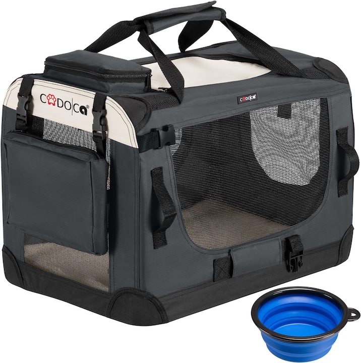 Image du produit Cadoca Caisse de transport (Chien, Chat, Pliable)