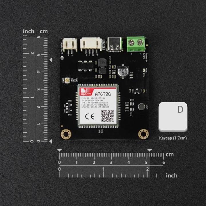 Image du produit DFRobot CAT1 A7670G Module de communication 4G