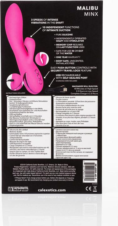 Produktbild CalExotics Malibu Minx