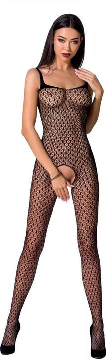 Passion Woman Bs071 Bodystocking - Black One Size (One size)