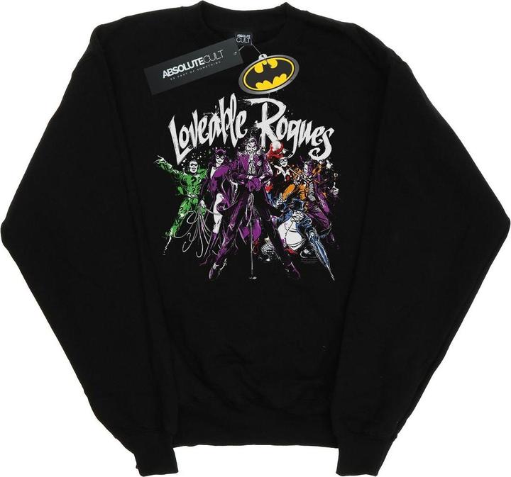 Produktbild Batman Liebenswerte Schurken Sweatshirt aus Baumwolle (L)