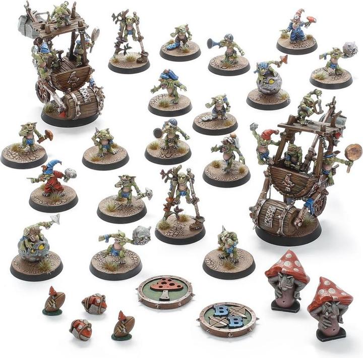 Actual product image Games Workshop Snotling Blood Bowl Team – Crud Creek Nosepickers (Plastic)
