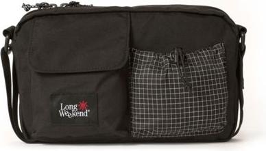 Actual product image Long Weekend Santa Fe Shoulder Bag 3L Black (Camera shoulder bag, 3 l)