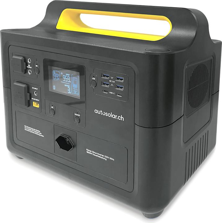 Image du produit Autosolar Générateur solaire 1200 Swiss Edition (1228 Wh, 15.50 kg)