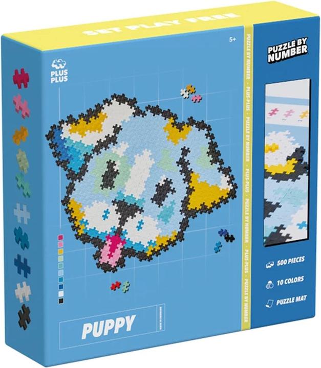 Immagine prodotto Plus-Plus Puzzle Plus Plus Bricks con i numeri del cane - 500 pezzi 3961